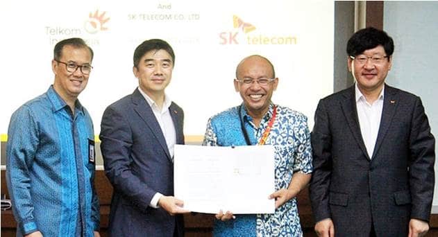 Telkom Indonesia, SK Telecom Partner on IoT, Smart City &amp; Cloud Streaming