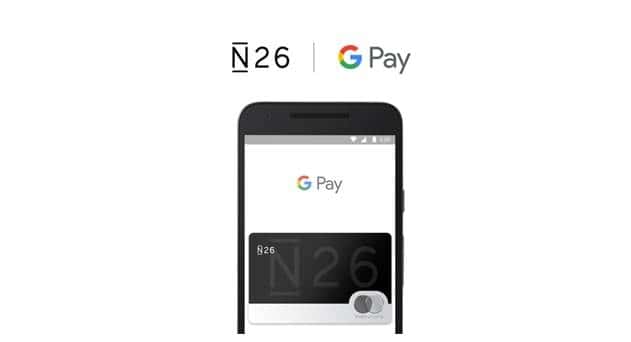 German Mobile Bank N26 Offers Google Pay to Customers in Belgium, Ireland, Slovakia and Spain
