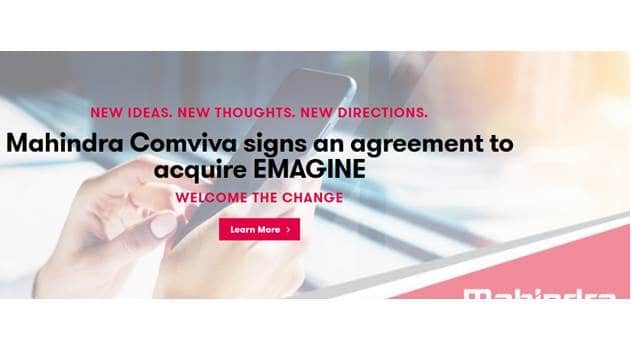 Mahindra Comviva to Acquire Real-time Contextual Marketing Firm Emagine