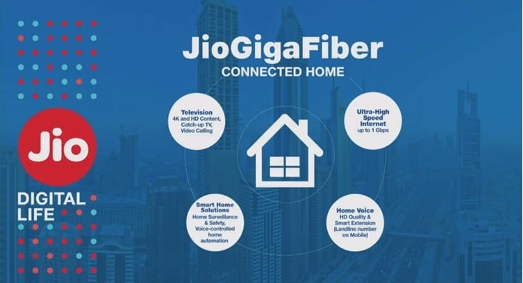 Reliance Jio Launches Home Fiber with Pay TV and Connected Home Services