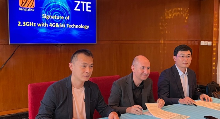 ZTE, Banglalink Sign Partnership Agreement on 2.3 GHz Spectrum