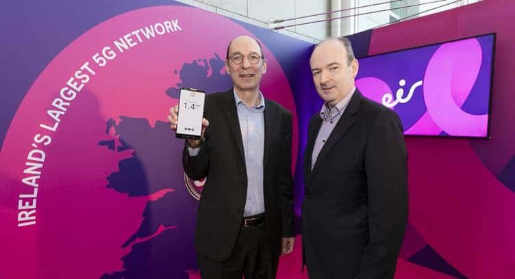 eir Launches 5G in Ireland; Powered by Ericsson 5G Core and SDM Solutions
